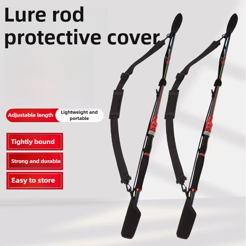 Ice Fishing Tip Up - Borsa portaoggetti regolabile per canna da