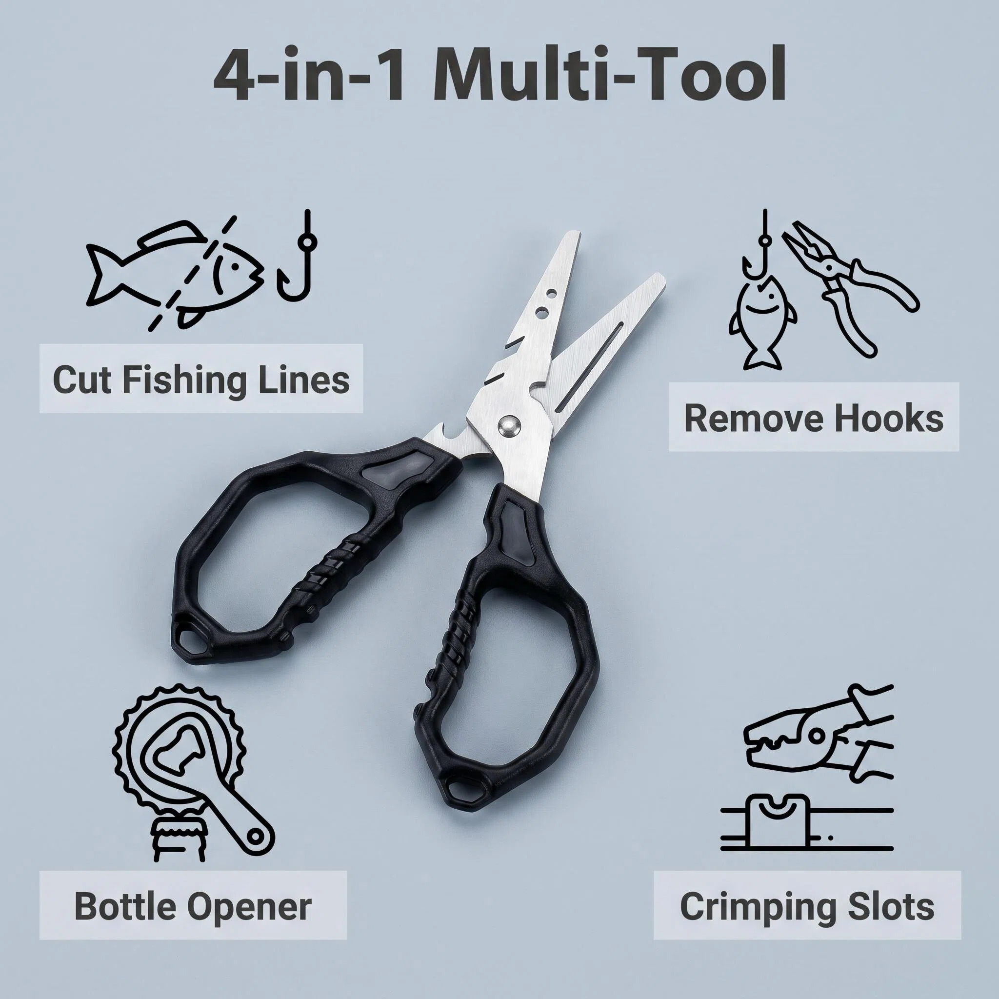 Forbici da Pesca Multifunzione - Fishing Equipment Price recensione e prezzo