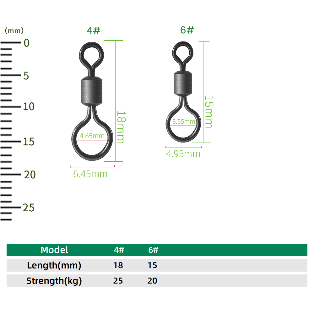 100 pz Girelle da Pesca per Ca - Fishing Equipment Carp recensione e prezzo