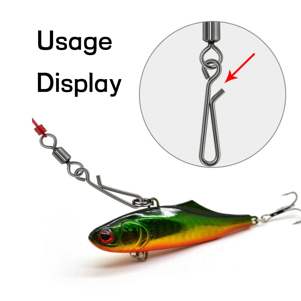 100 pezzi di moschettoni in ac - Fishing Equipment Cheap recensione e prezzo