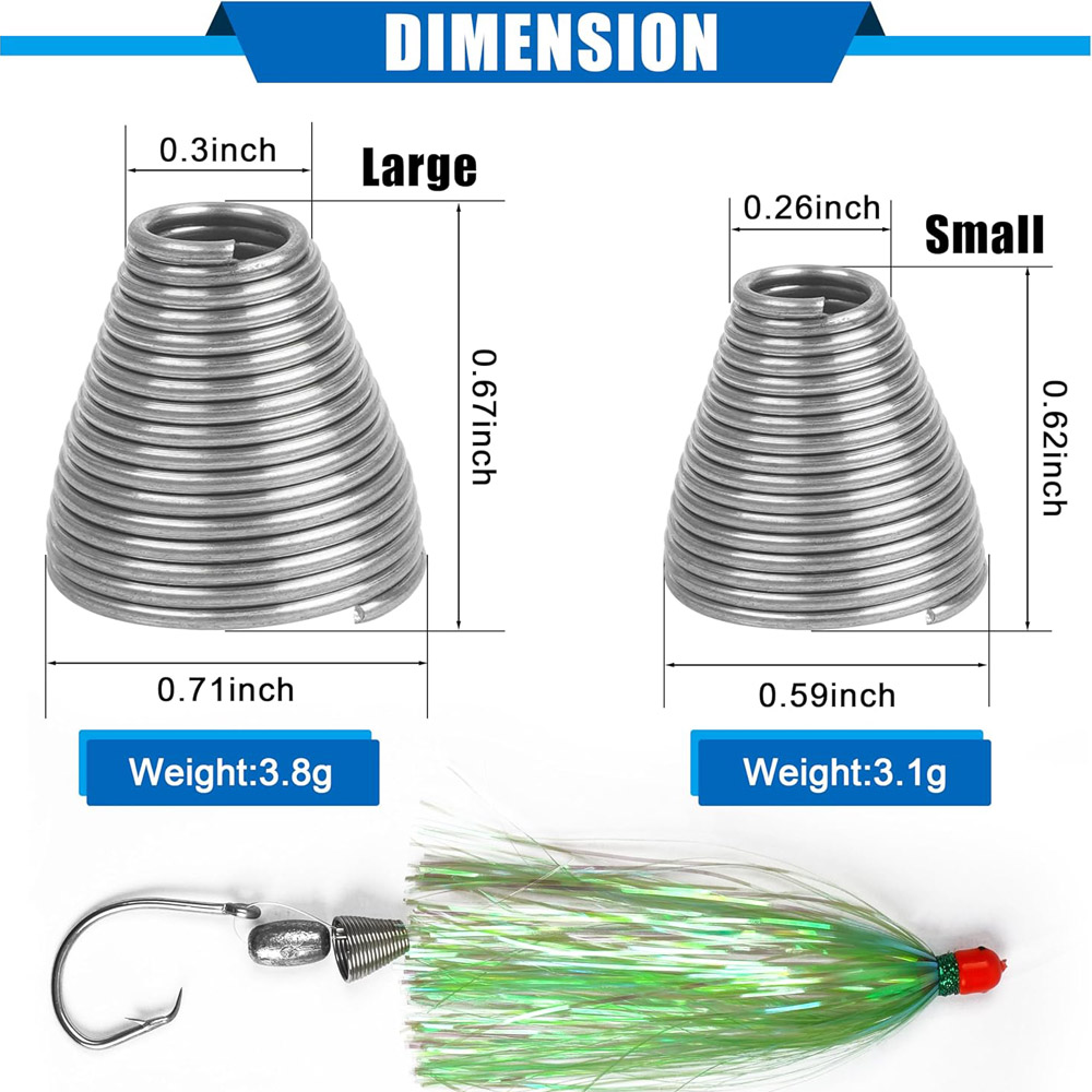 20 Pz Ballyhoo Esca Rigging Mo - Fishing Equipment Cheap recensione e prezzo