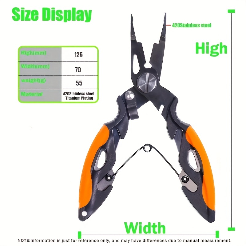 1 pezzo: pinza da pesca in acc - Fishing Equipment Price recensione e prezzo