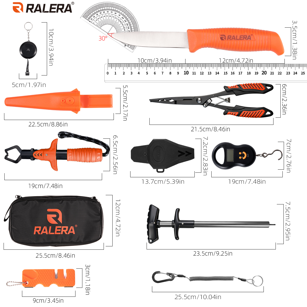 Kit di Attrezzi da Pesca RALER - Fishing Equipment Bag recensione e prezzo