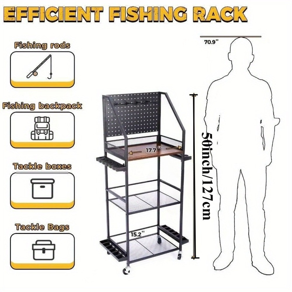 Portacanne da Pesca per Garage - Fishing Equipment Carp recensione e prezzo